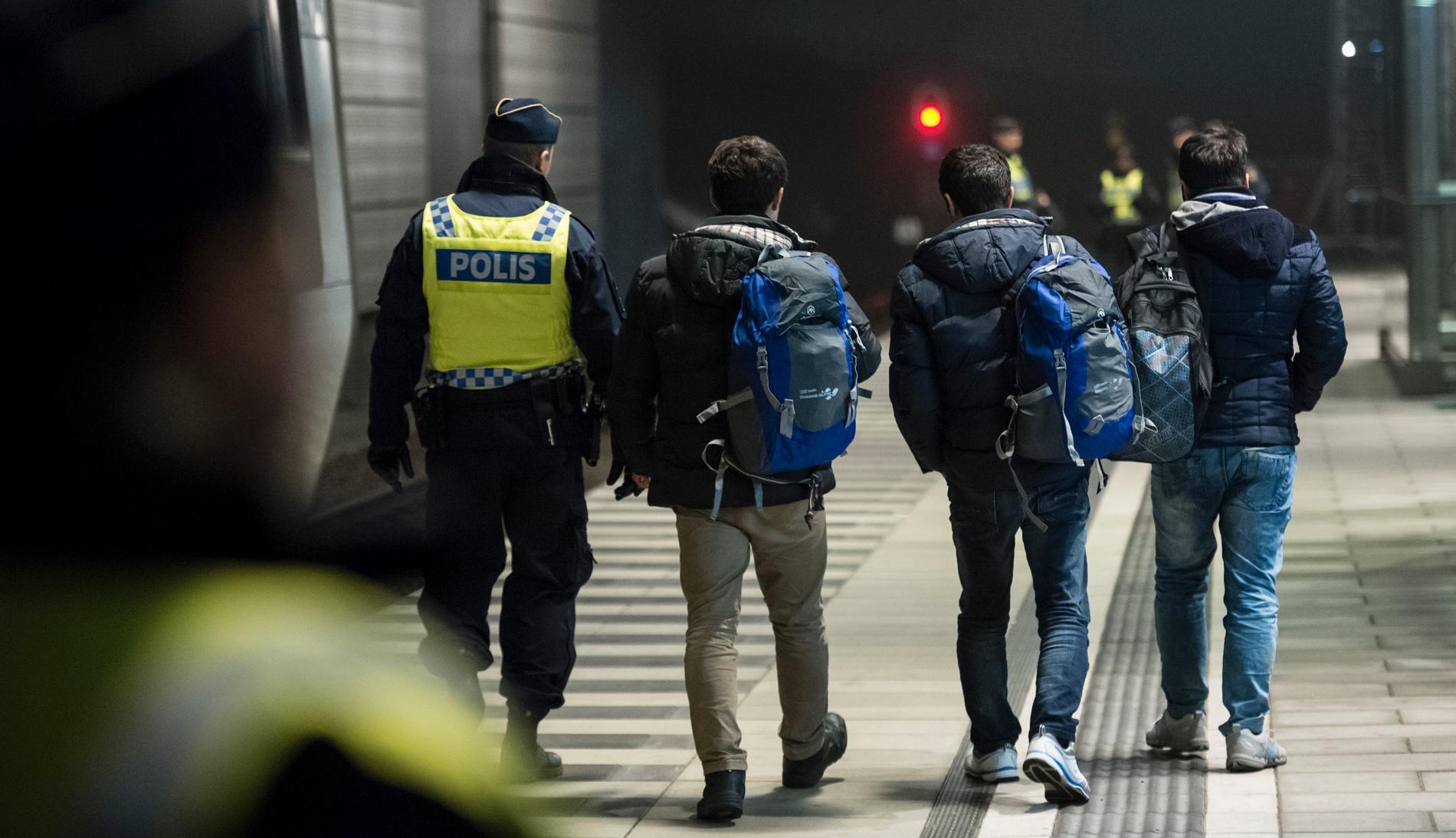 Sverige är ett av de länder i Europa som tagit emot flest asylsökande per capita under det senaste decenniet, enligt Tidöpartierna. Arkivbild.