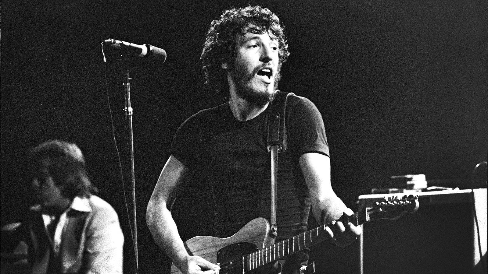 Bruce Springsteen på Konserthuset i Stockholm 1975.