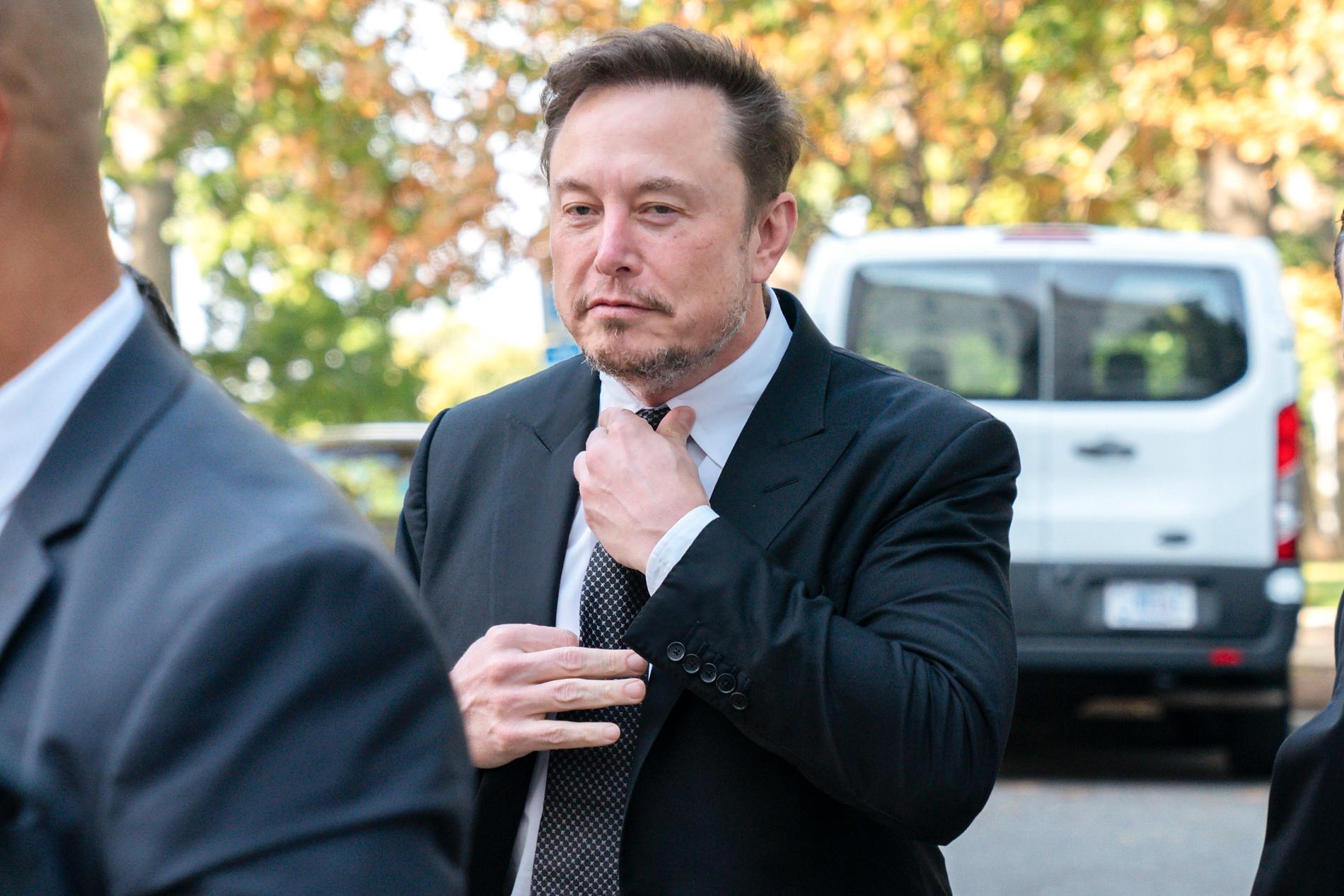 X:s ägare Elon Musk