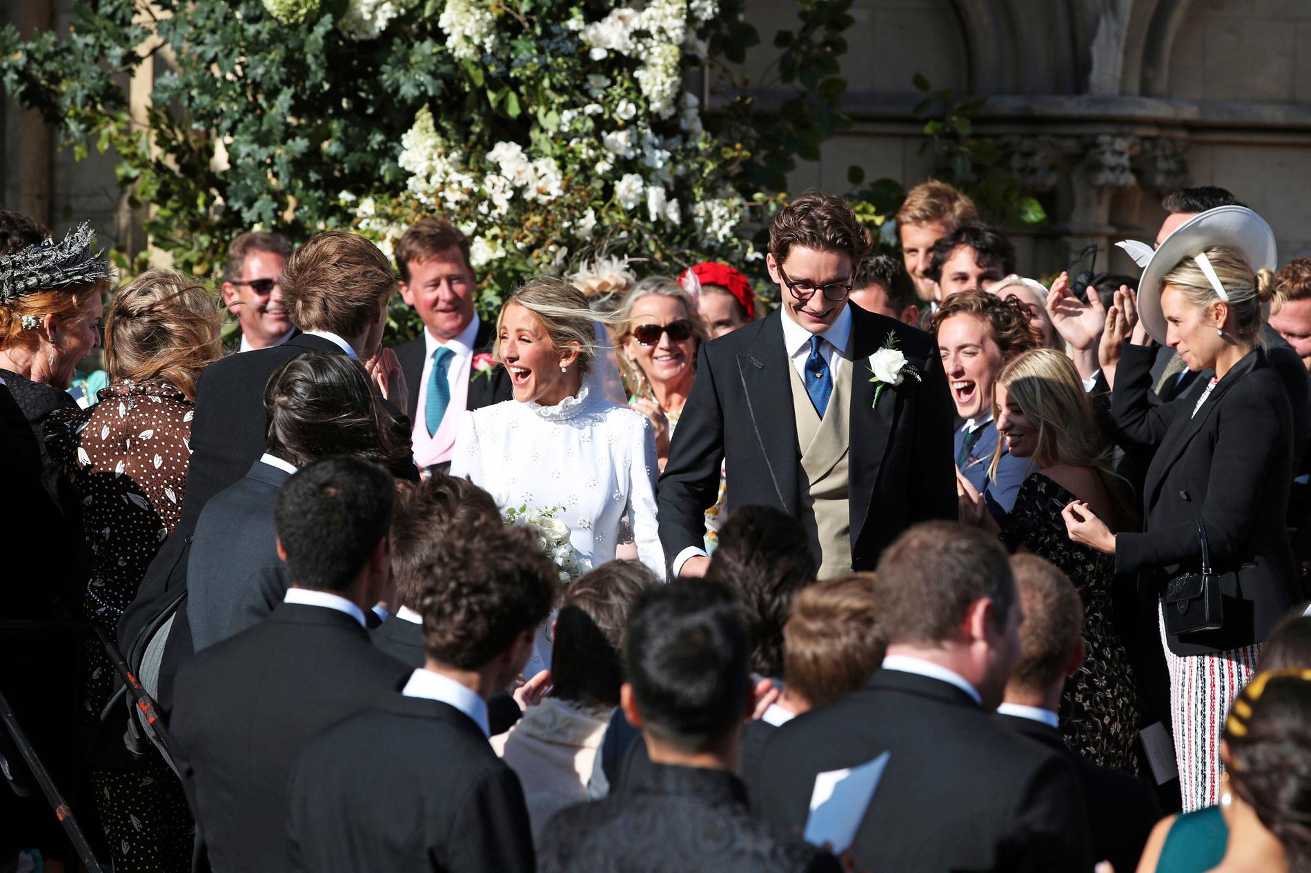 Ellie Goulding och Caspar Jopling gifte sig i York, England i augusti 2019.