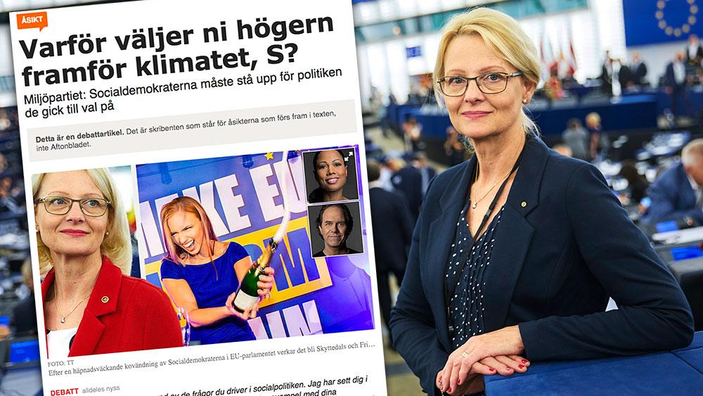 Vi svenska socialdemokrater tar vårt ansvar genom att, i det läge vi nu har, ställa krav på Ursula von der Leyen. Krav som handlar om klimatet, om sysselsättningen, om demokratin och om jämställdheten, skriver Europaparlamentarikern Heléne Fritzon (S).
