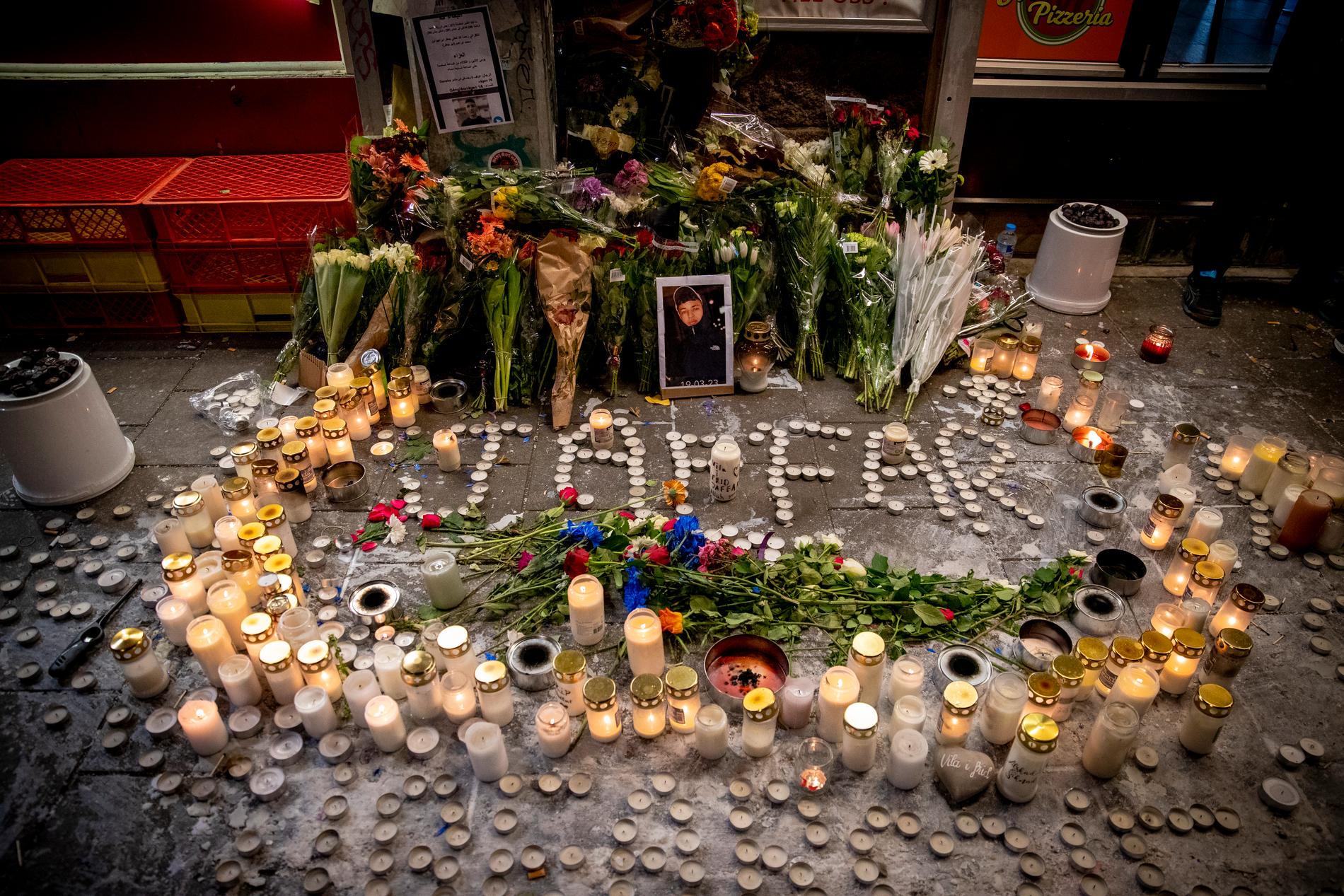 Jaffar, 15, sköts ihjäl på Möllevångstorget.