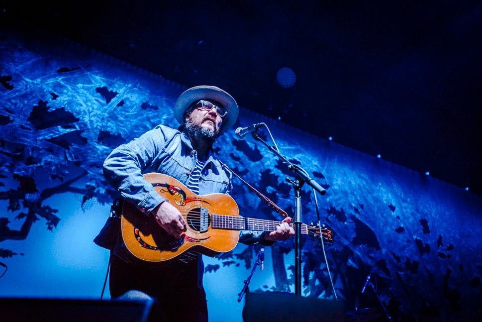 Wilcos Jeff Tweedy under en konsert på Annexet i Stockholm 2016. 