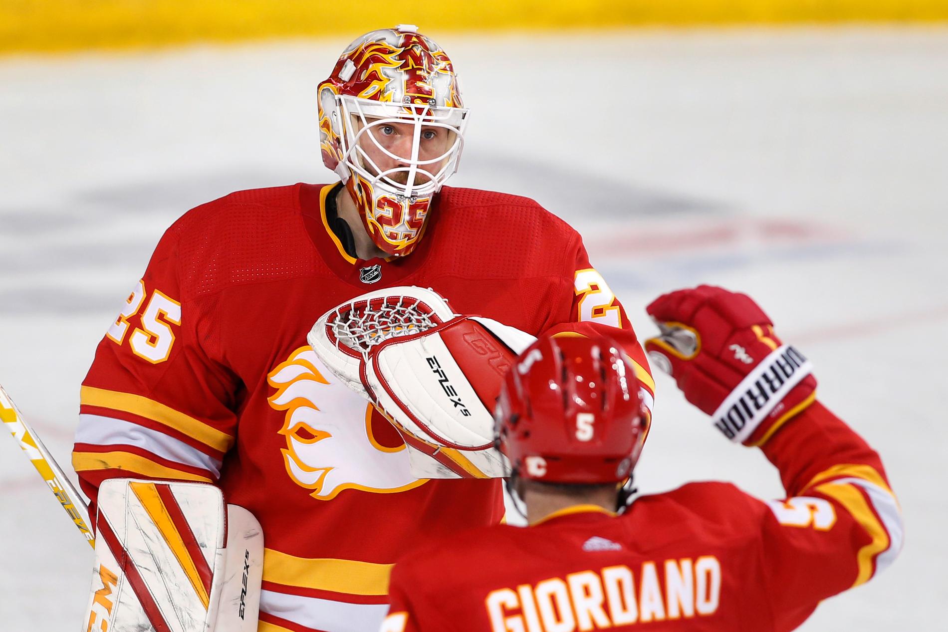 Jacob Markström håvar in segrar i kassen för Calgary Flames just nu.