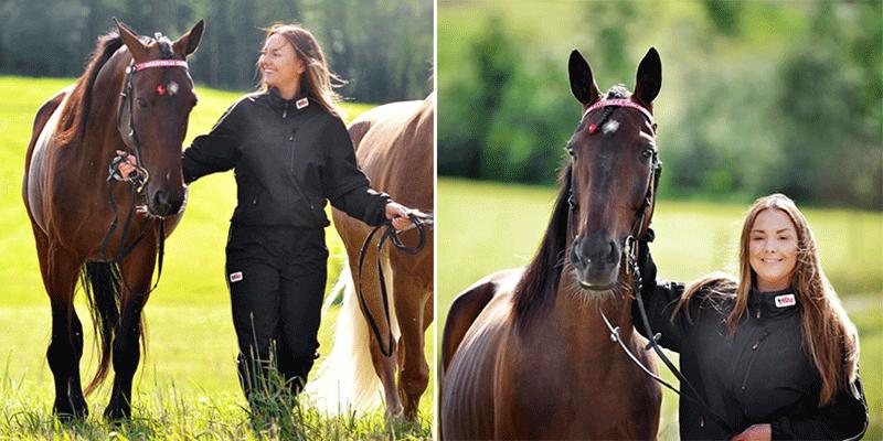 30-åriga Lina Tallberger gör succé med bland annat V75-hästen Balotelli Crown