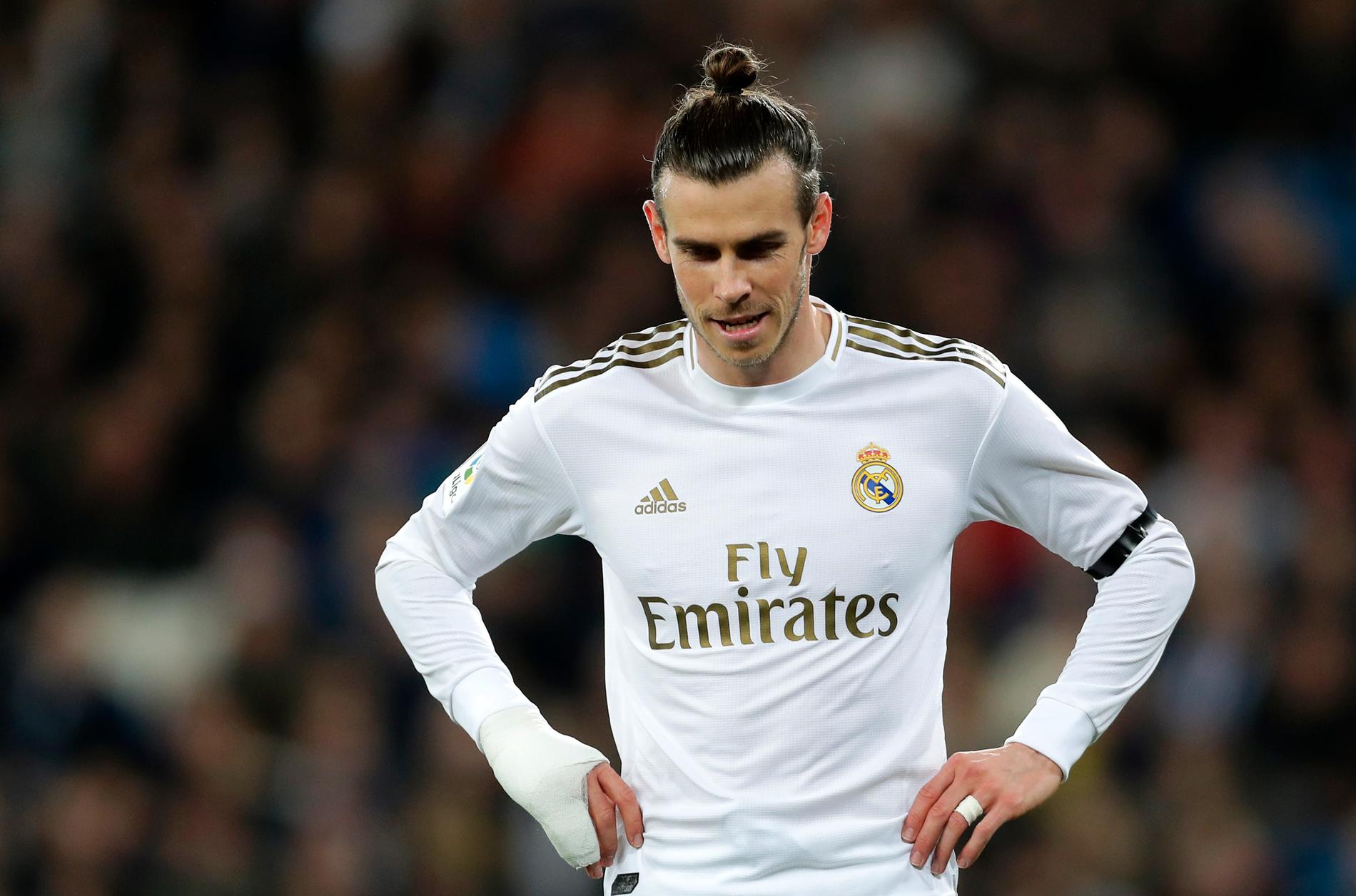 Gareth Bale vill inte spela för Real Madrid i fredagskvällens Champions League-möte med Manchester City. Det uppger managern Zinedine Zidane. Arkivbild.