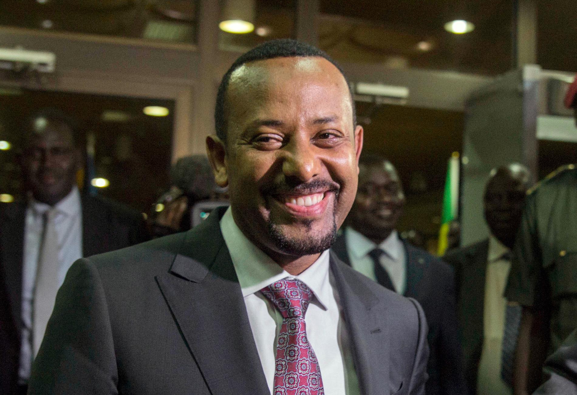 Etiopiens nye premiärminister Abiy Ahmed. Arkivbild.