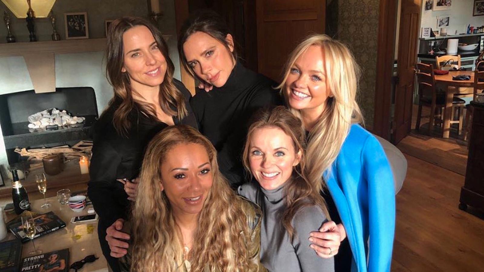 Spice Girls återträff förra veckan.