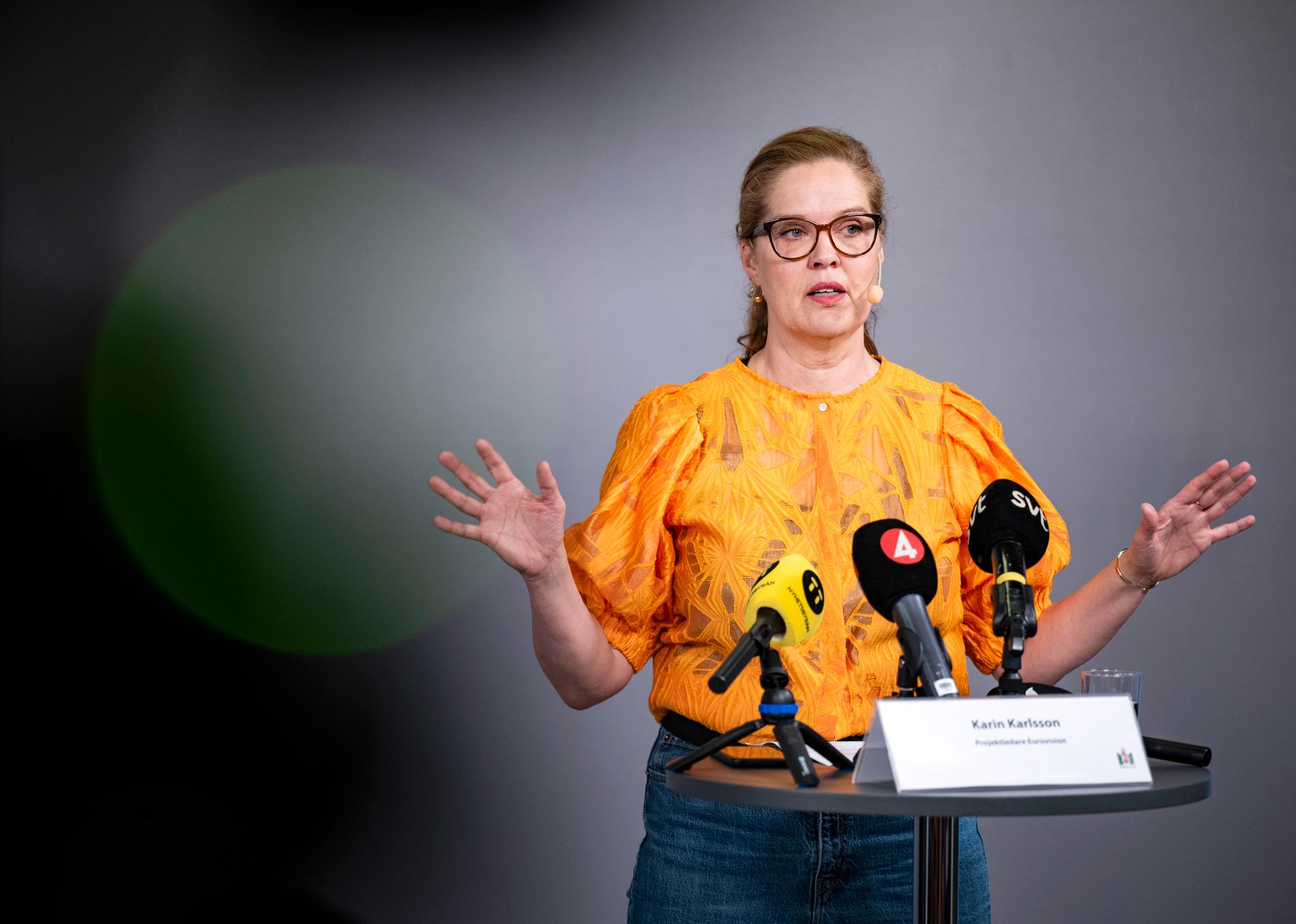 Karin Karlsson, projektledare Eurovision Malmö stad. Arkivbild.