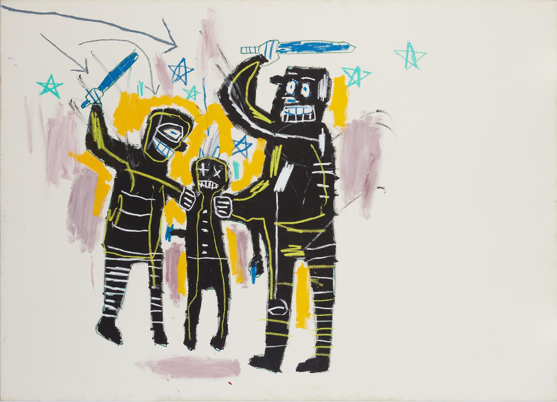 Jean-Michel Basquiat, Jailbirds, 1983. 