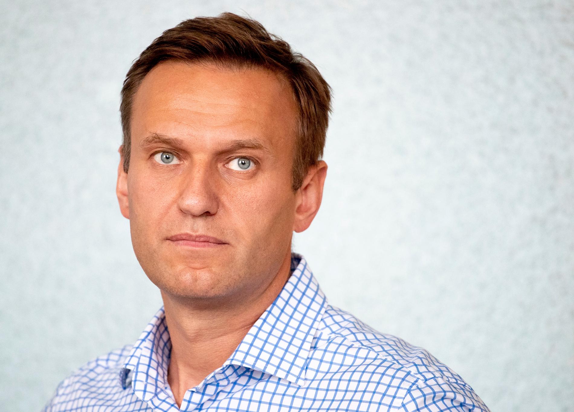 Den ryske oppositionsledaren Aleksej Navalnyj. Arkivbild.