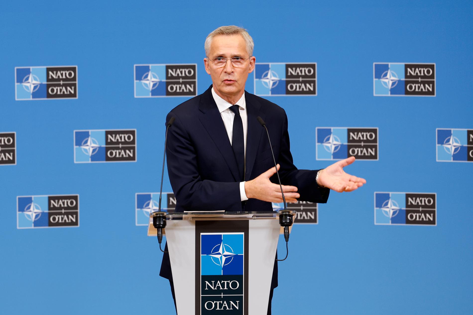 Natos generalsekreterare Jens Stoltenberg. Arkivfoto.