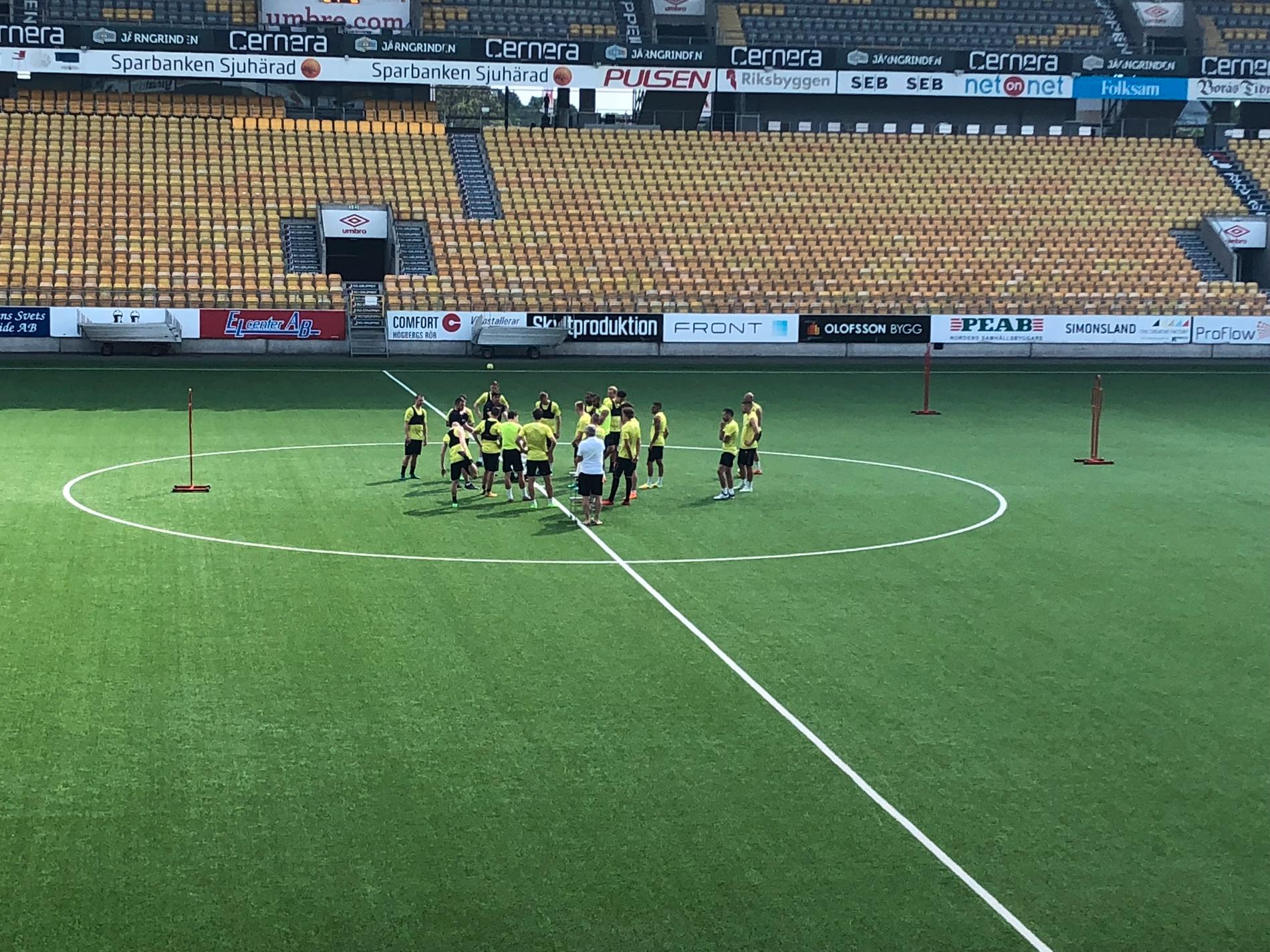 Elfsborg samlat inför måndagens möte IFK Göteborg