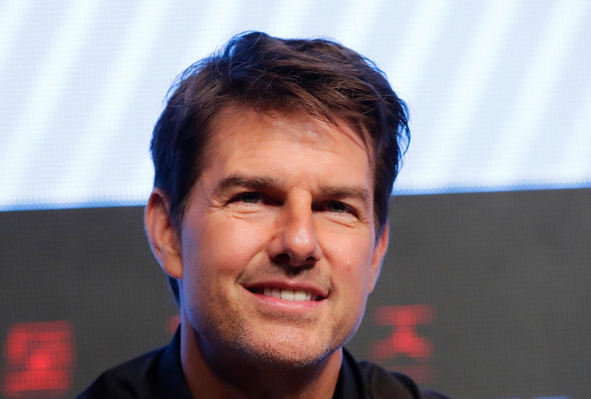 Tom Cruise jobbar på en film som, om allt går vägen, ska spelas in i yttre rymden, enligt tidningen Deadline. Arkivbild.