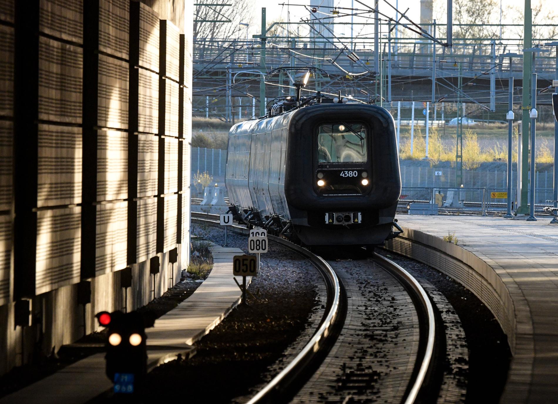 Personalbrist orsakar inställd tågtrafik mellan Köpenhamn och Malmö. Arkivbild.