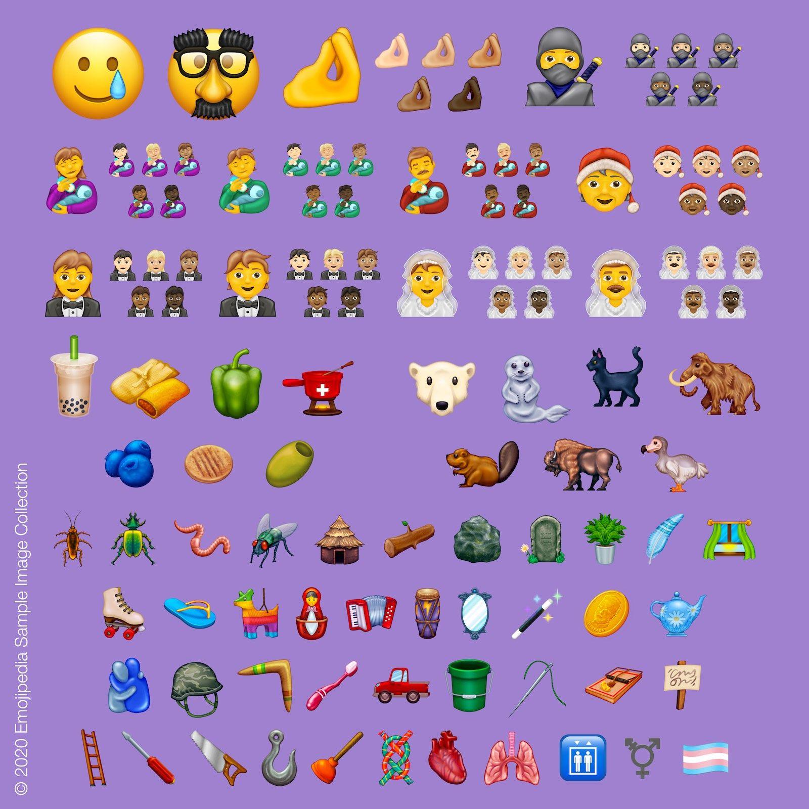 Här är alla emojis som väntas komma år 2020.