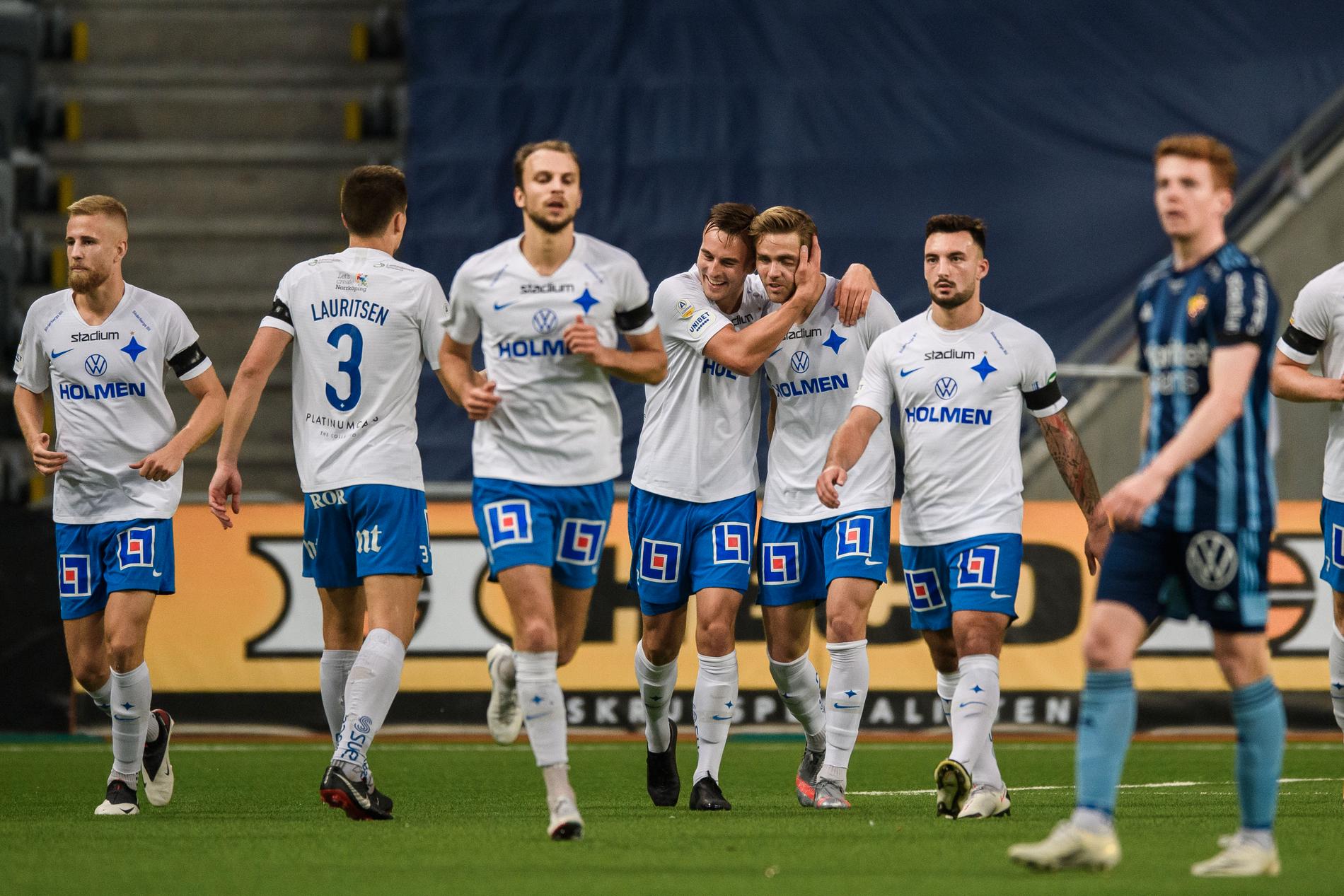 IFK Norrköping vann med 2–1 i Stockholm.