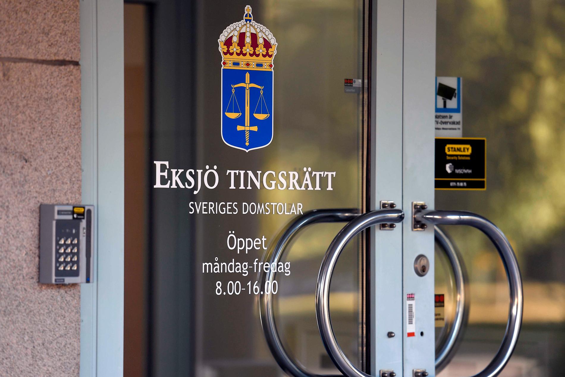 38-åringen häktas vid tingsrätten i Eksjö.