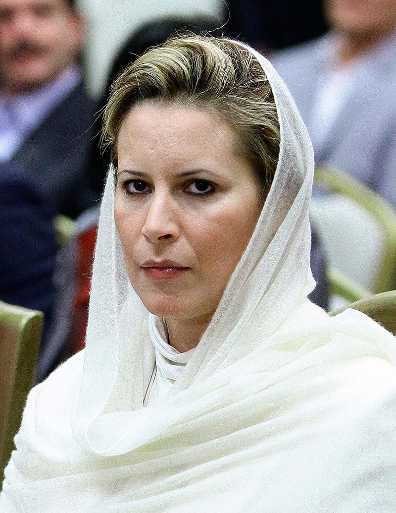 Aisha Gaddafi.