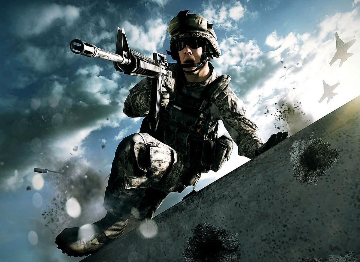 Drömfångare? Resultatet av en ny studie tyder på att soldater som spelar spel får lindrigare mardrömmar. På bilden: ”Battlefield 3”.