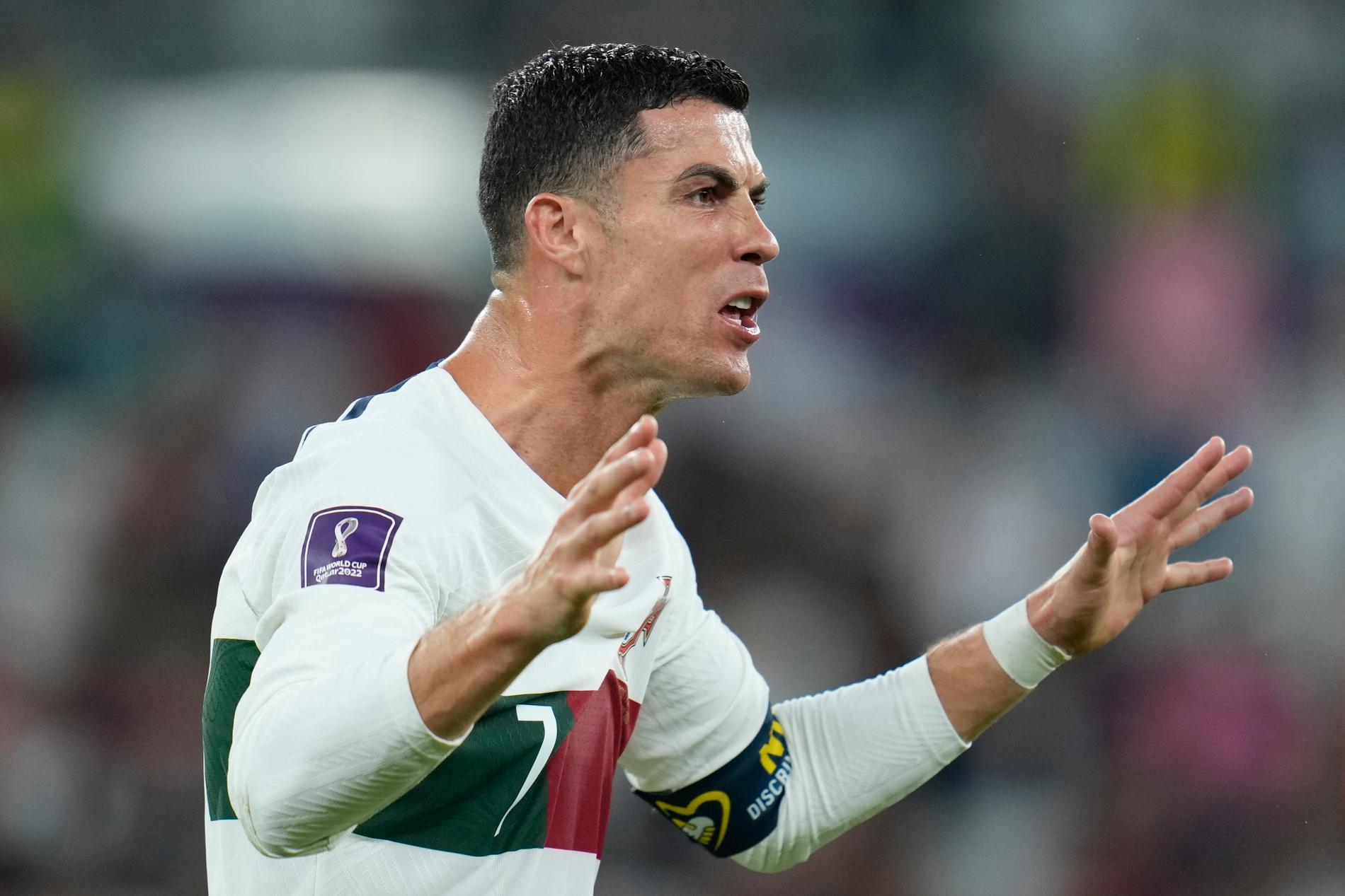 Cristiano Ronaldo och hans Portugal slogs ut i kvartsfinal i VM.