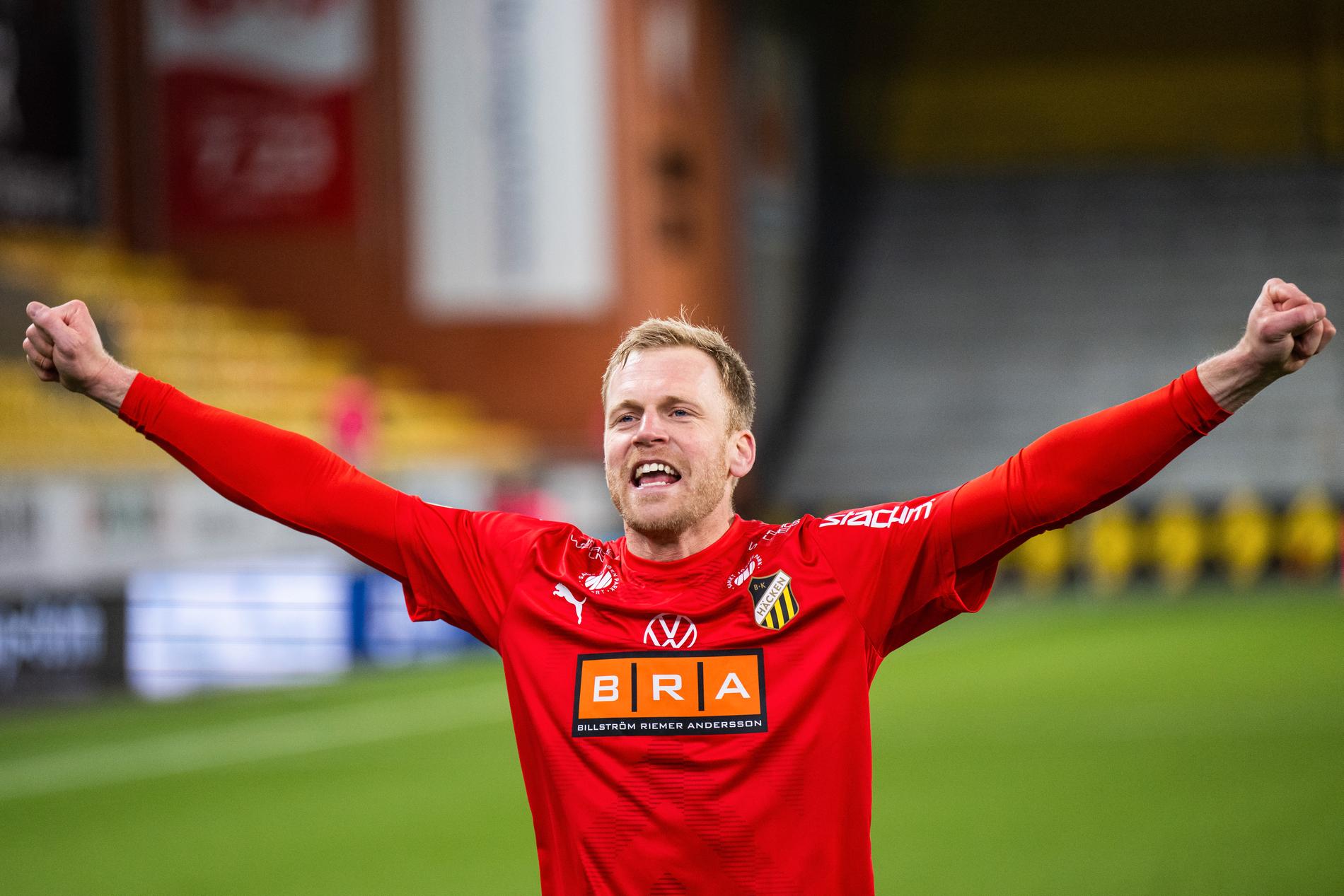 Peter Abrahamsson efter Häckens match mot Elfsborg.