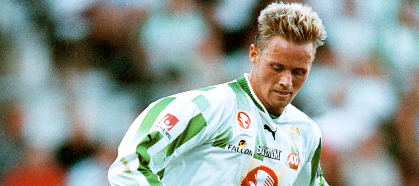 Peter Markstedt under guldsäsongen 2001 med Hammarby.