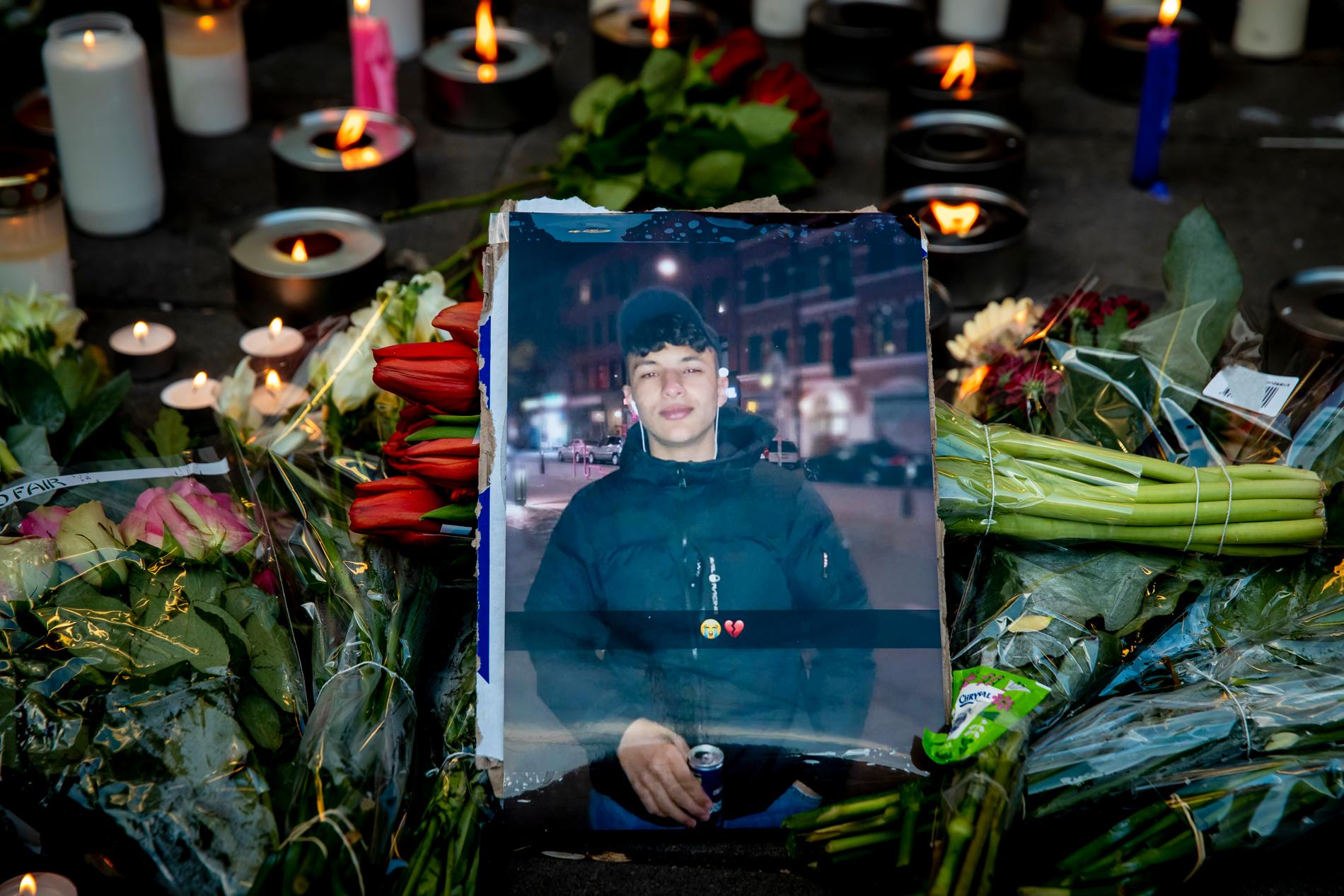 Jaffar, 15, sköts ihjäl vid en pizzeria på Möllevångstorget i Malmö.