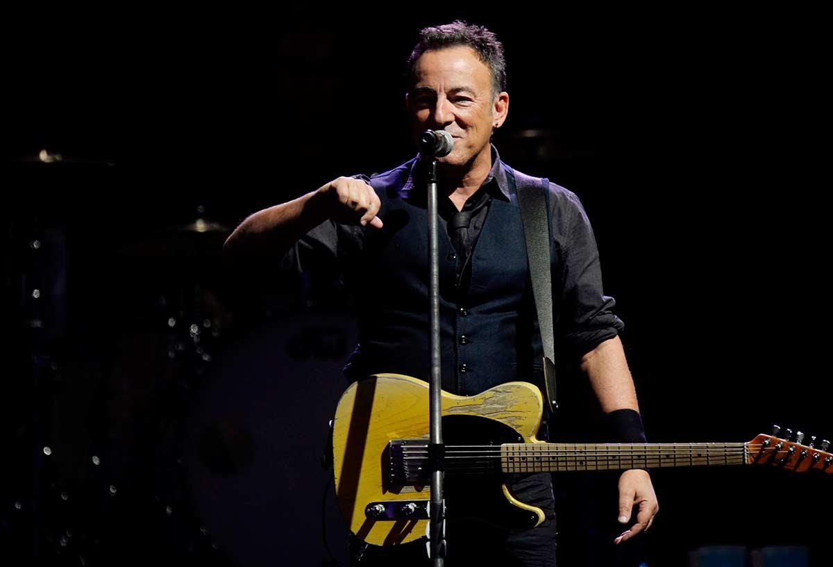 Från Springsteens konsert i Olso den 29 april.