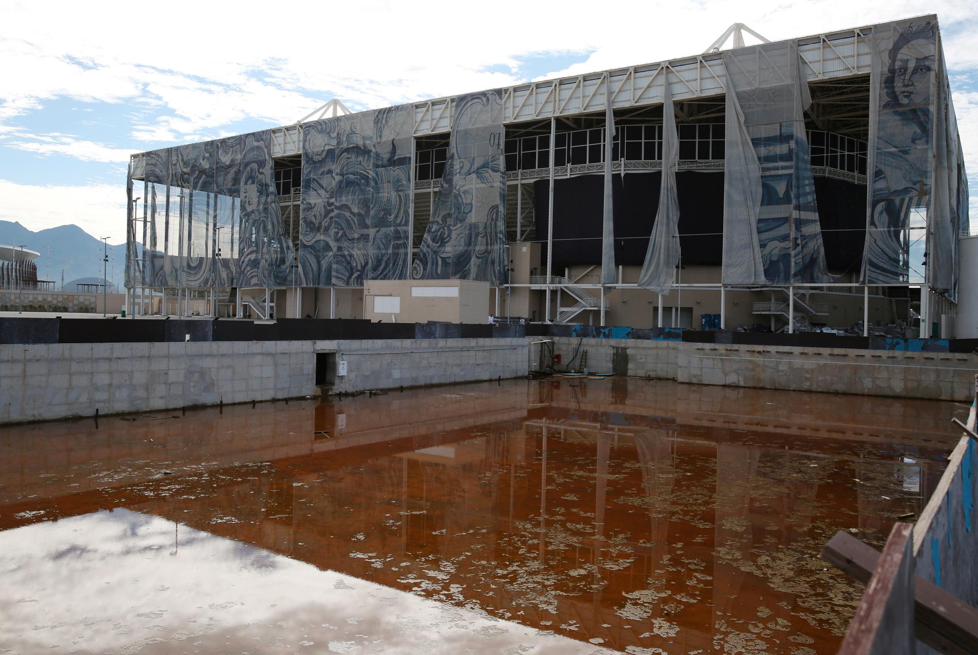 Olympic Aquatics Stadium.