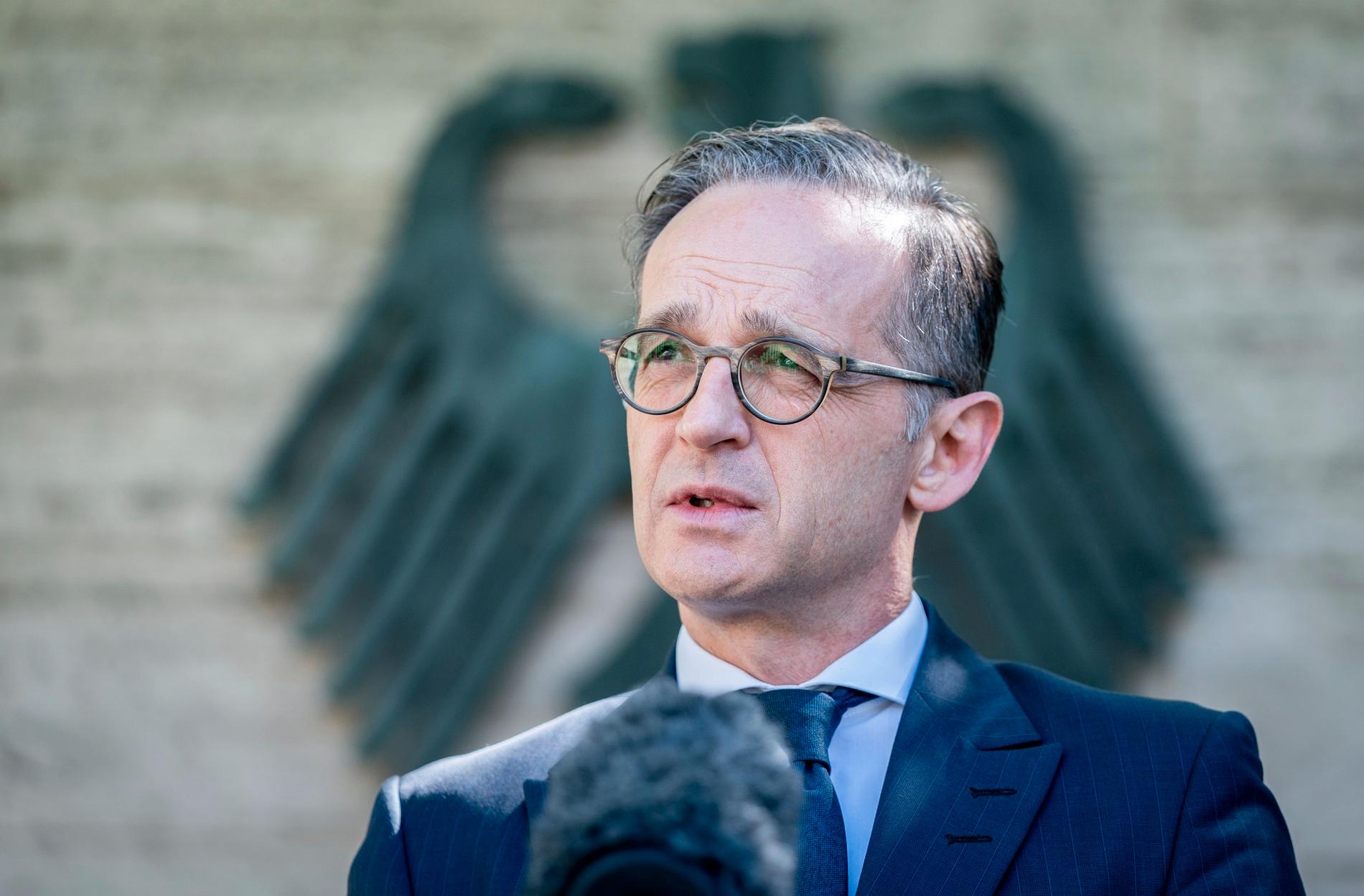 Tysklands utrikesminister Heiko Maas går med på att ett gift par ska dela ambassadörsposten i Slovenien. Arkivbild.