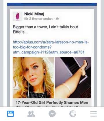 Nu hyllas Zara Larsson av världsstjärnan Nicki Minaj.