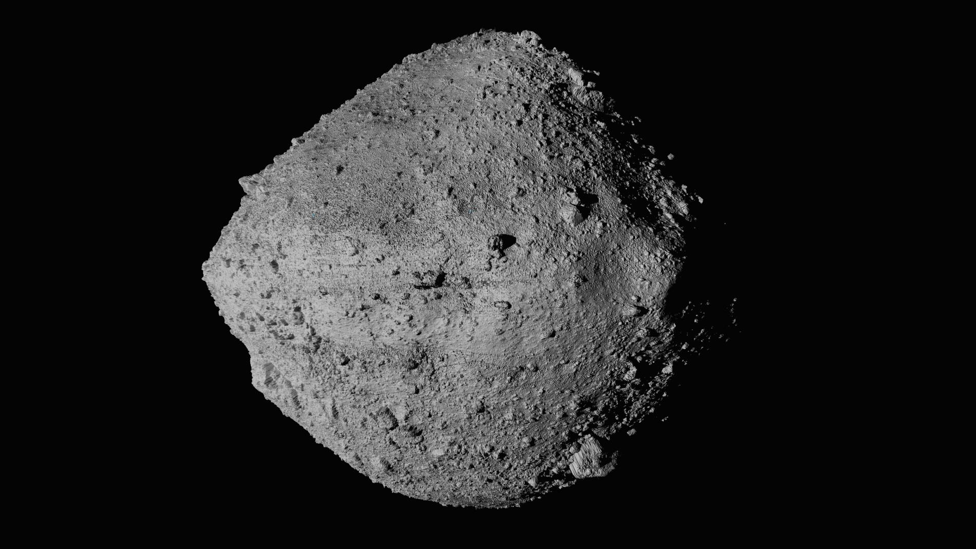Asteroiden Bennu är lika stor som Empire state building.