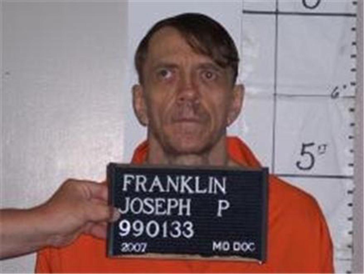 Joseph Paul Franklin, 63, sitter i dödscell.