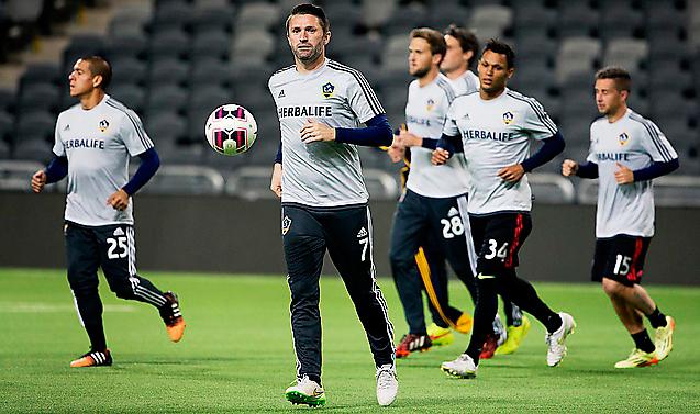Robbie Keane och LA Galaxy är i Stockholm för att möta Bajen.