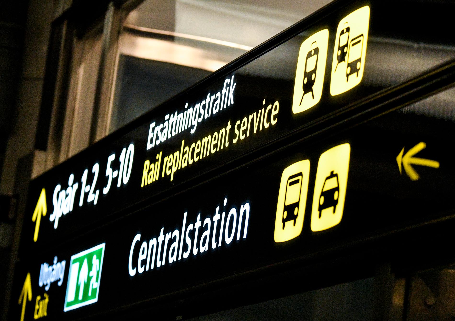 18-åringen greps vid centralstationen i Malmö. Arkivbild.