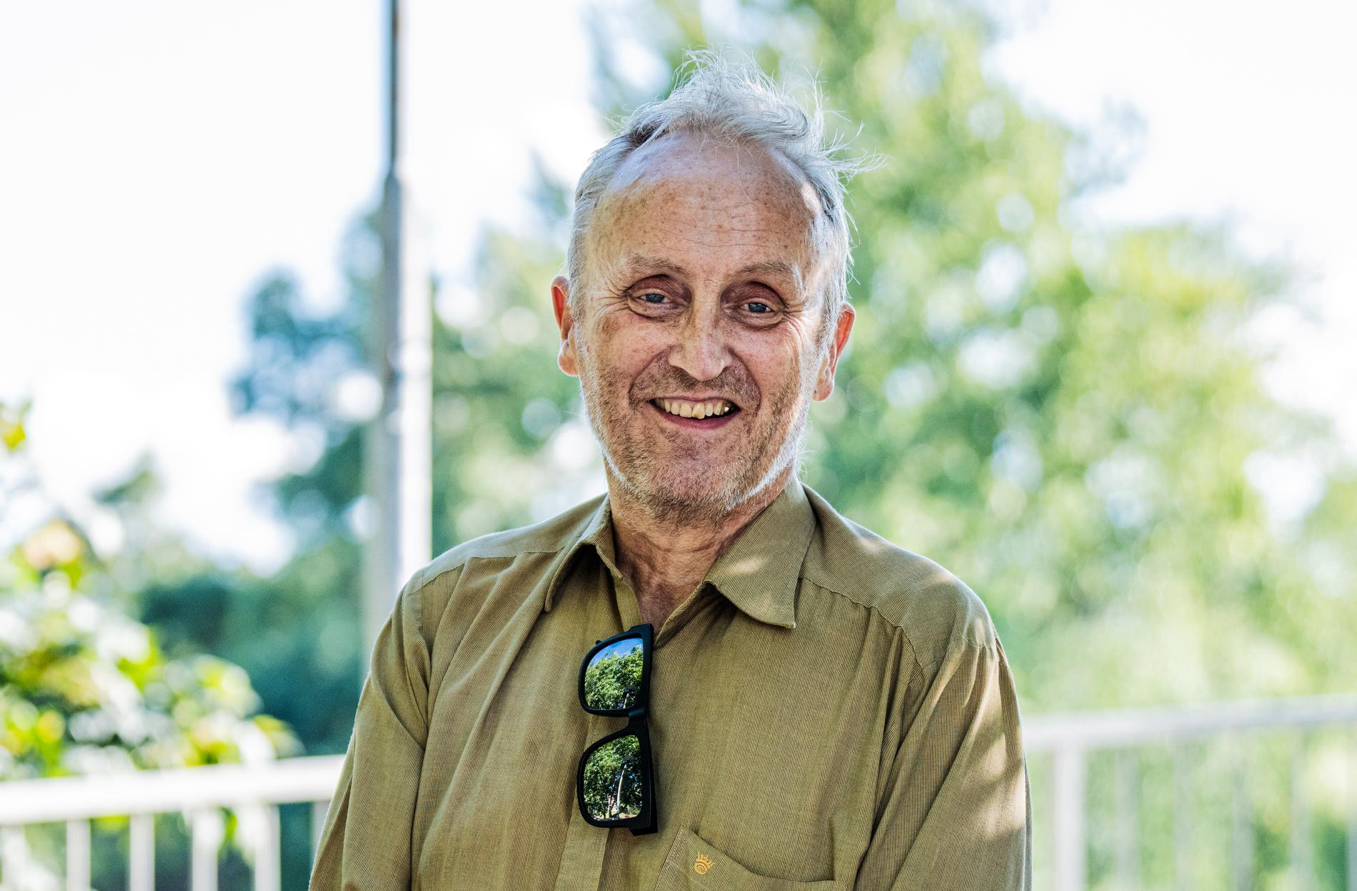 Åke Hansson, 64, är pigg och glad – bara lite mörbultad i bröstet efter kompressionerna.