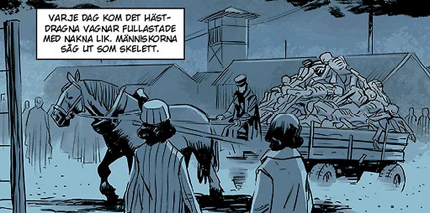 I serieboken ”Vi kommer snart hem igen” berättar sex människor om sina upplevelser i nazisternas dödsläger.