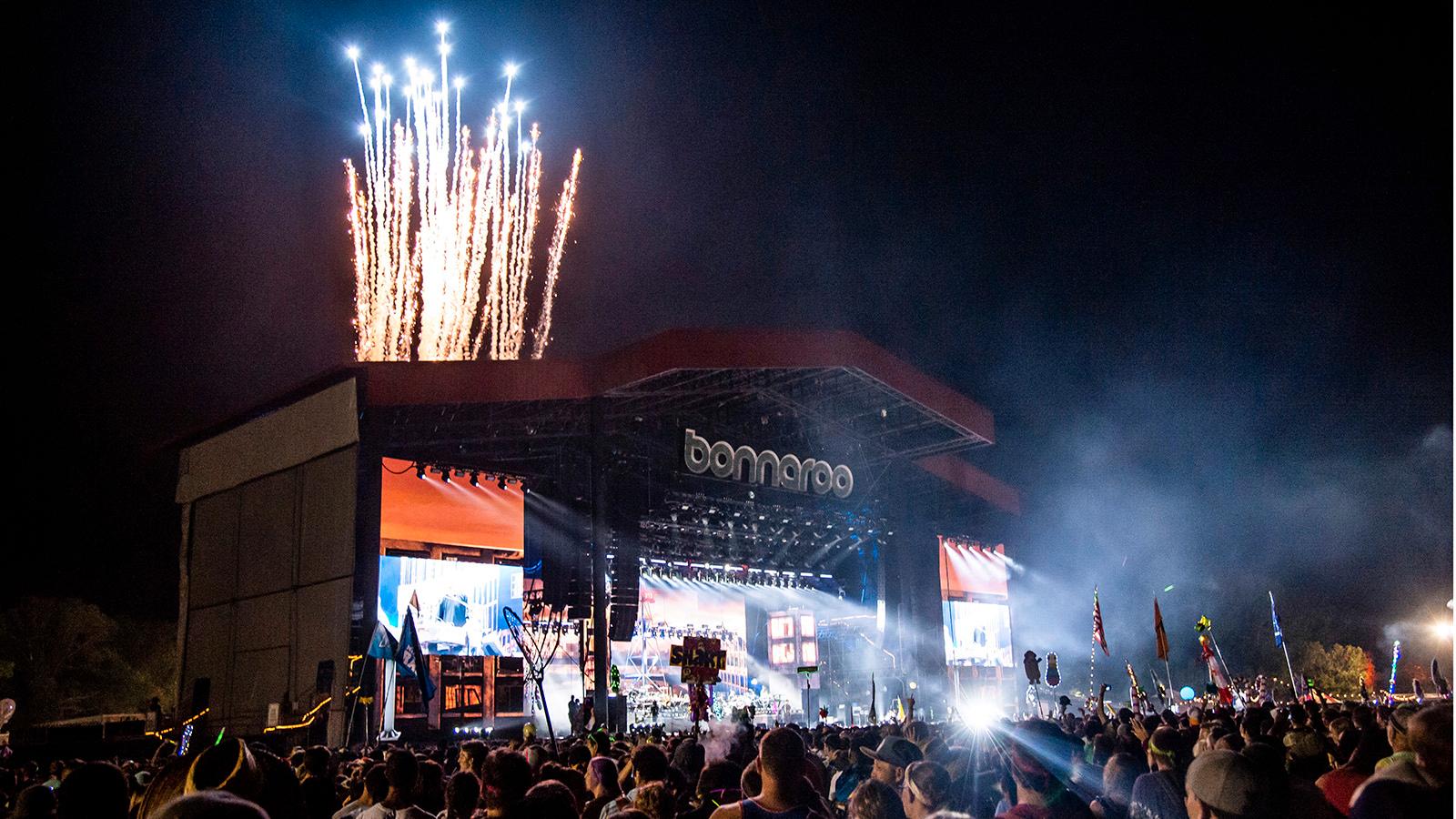 Eminems spelning på  festivalen Bonnaroo i helgen.