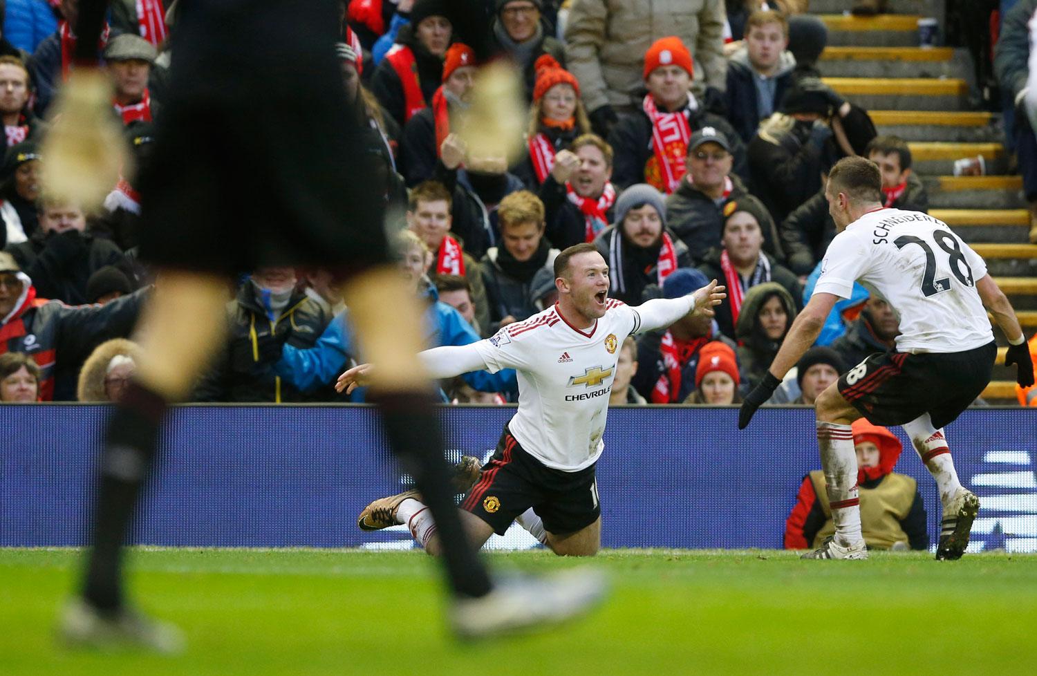 Wayne Rooney blev matchhjälte på Anfield.