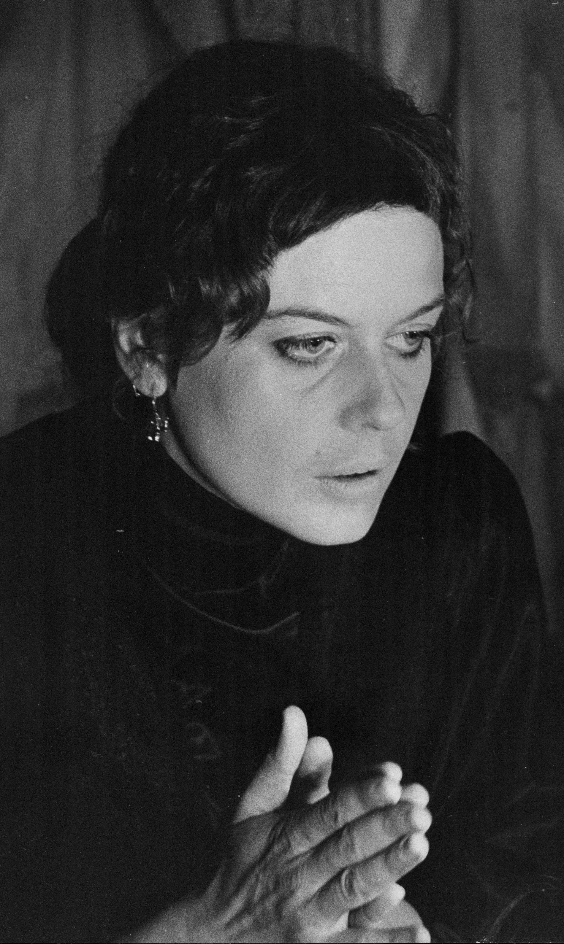 Marianne Lindberg under Tältprojektet 1977