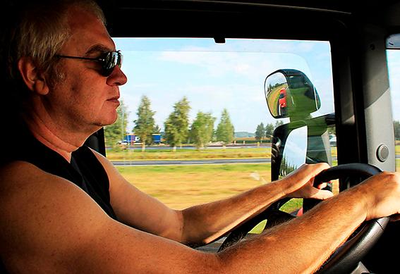David Ericsson (född 1958) är författare och lastbilschaufför.