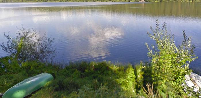 Sjön Norrviken, där Kärleksudden ligger. 