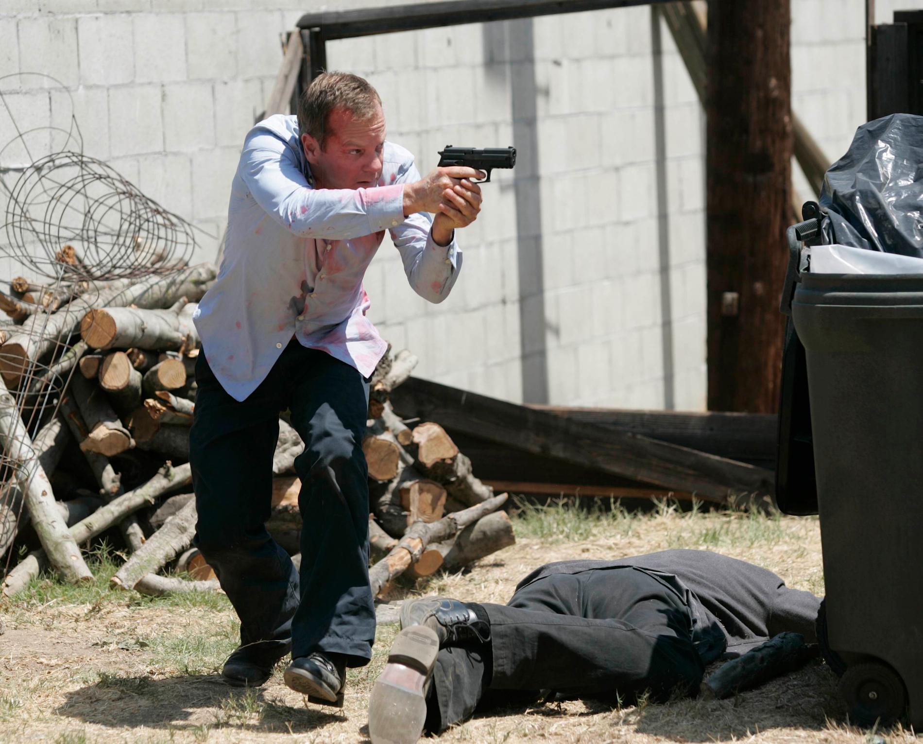Kiefer Sutherland som Jack Bauer i ”24”.
