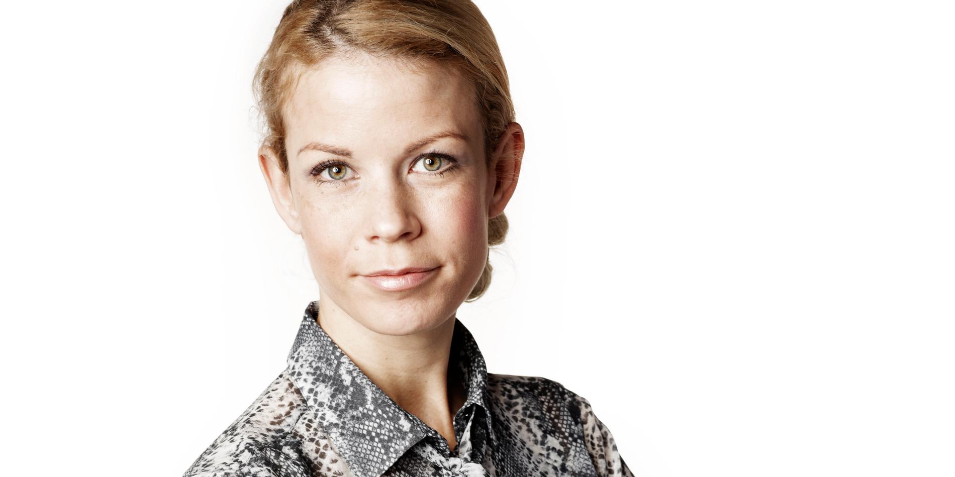 Anna König Jerlmyr (M). Oppositionsborgarråd i Stockholms stad