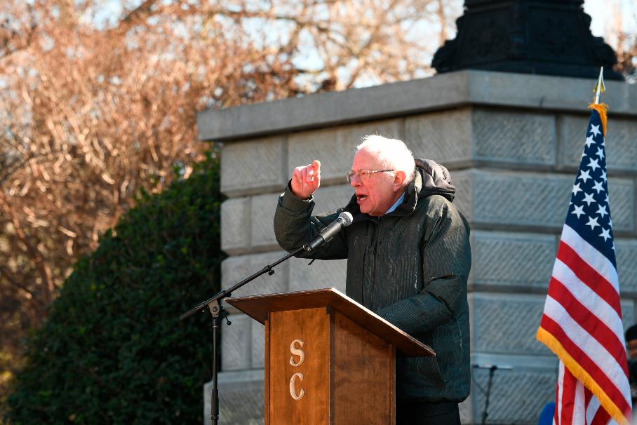 Vermontsenatorn Bernie Sanders vill bli USA:s näste president. Arkivbild.