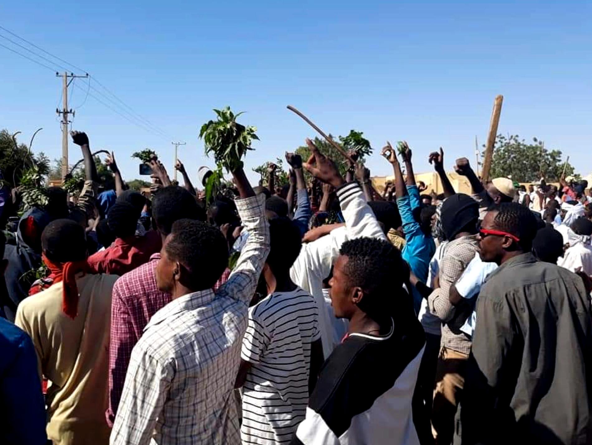 I december togs beslut om att trefaldiga brödpriserna i Sudan vilket resulterade i den senaste månadens våldsamma sammandrabbningar mellan demonstranter och polis. Arkivbild.