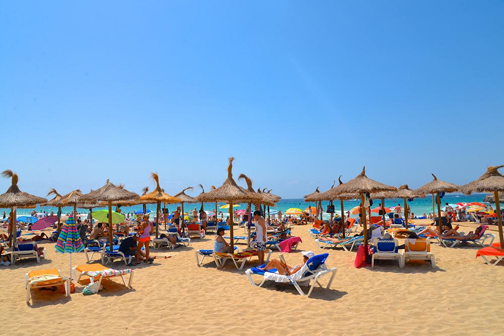 Strand på Mallorca