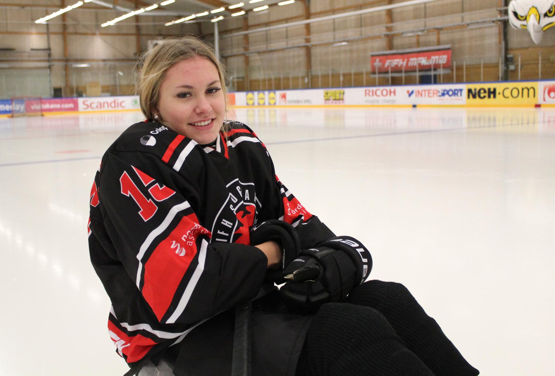 Caroline Persson, parahockeyspelare.