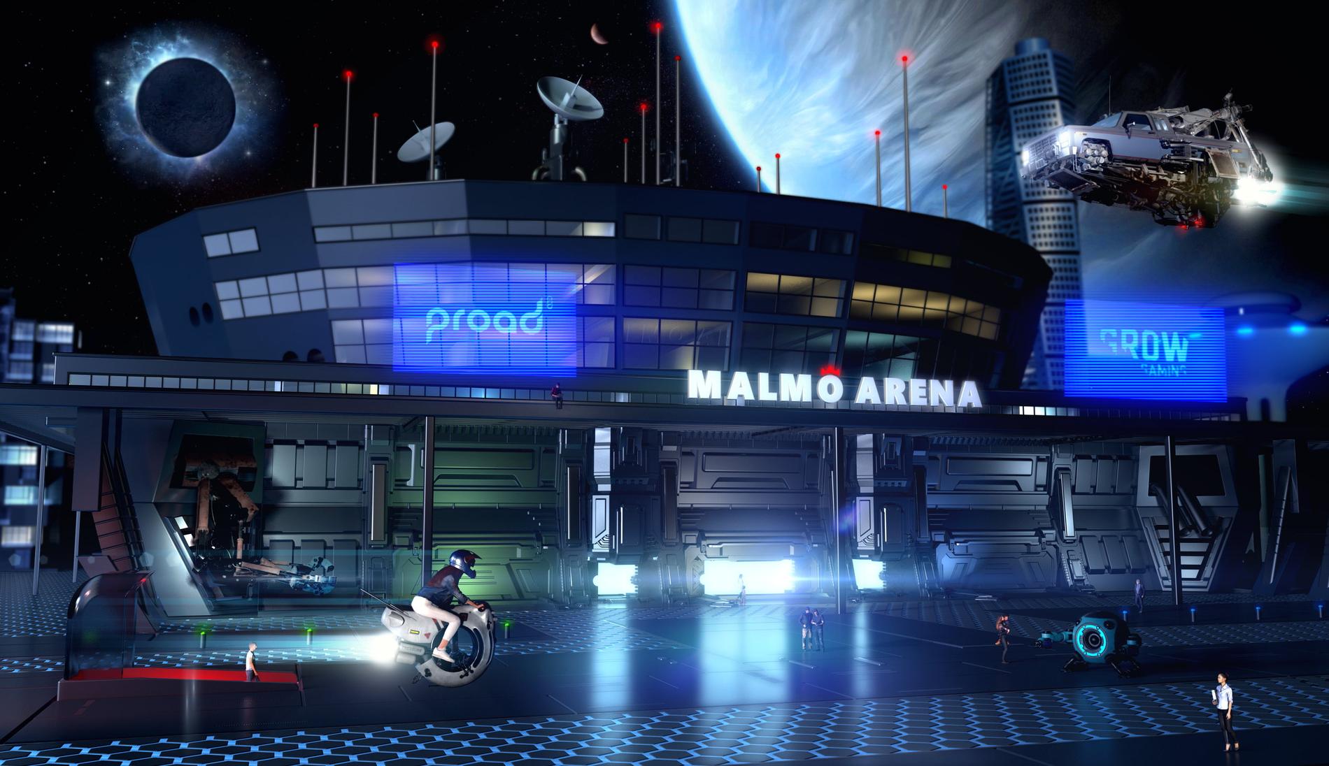 Mässan äger rum på Malmö arena, men i virtuell form på grund av pandemin. Pressbild.